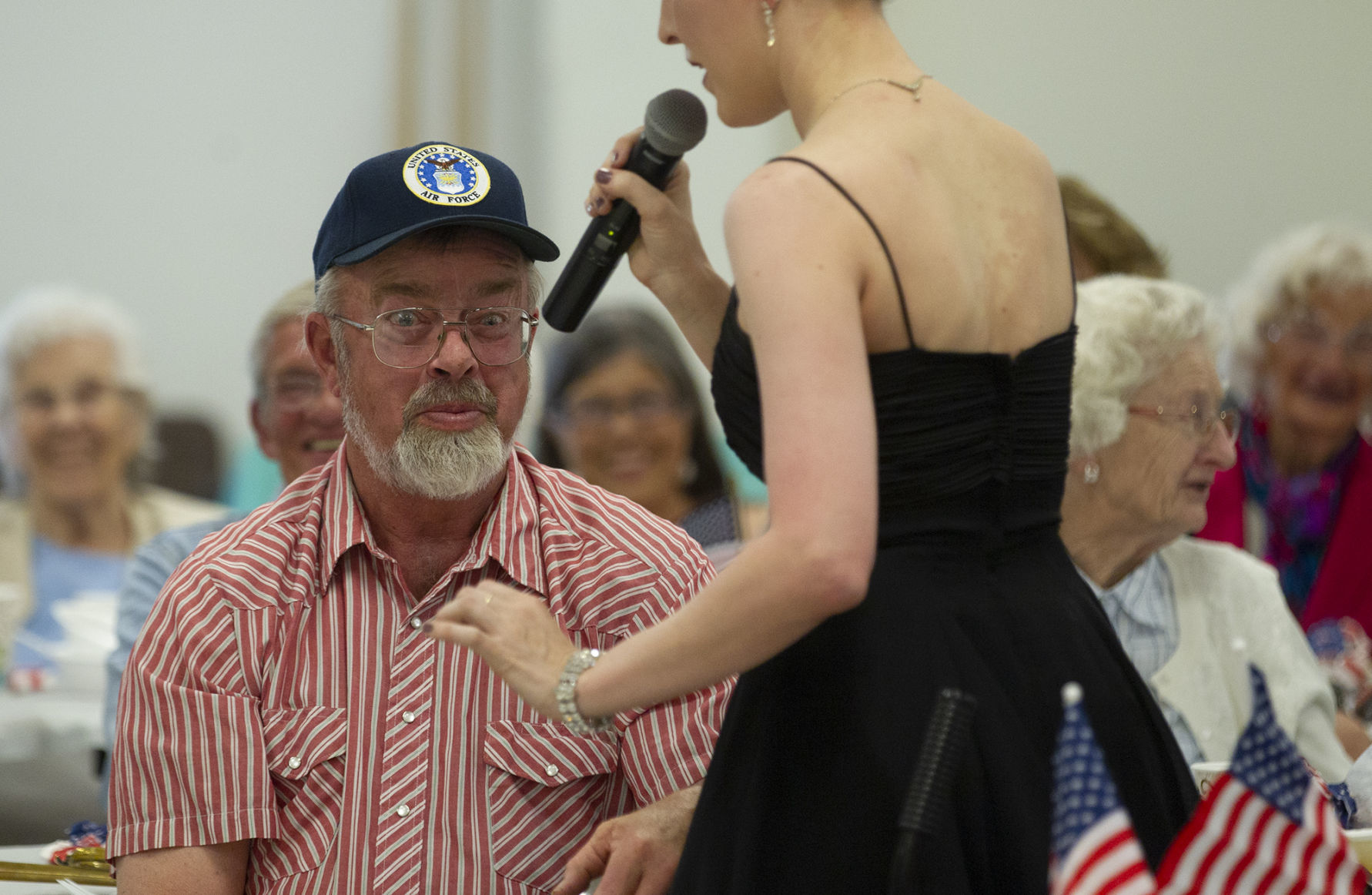 WWII veterans lunch